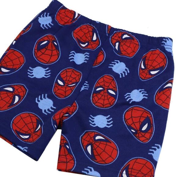 NEW! Marvel Kids' 4 PC PJ Set- 2 Graphic Tee’s, 1 Long Pant and 1 shorts, Size 7 - Picture 7 of 15